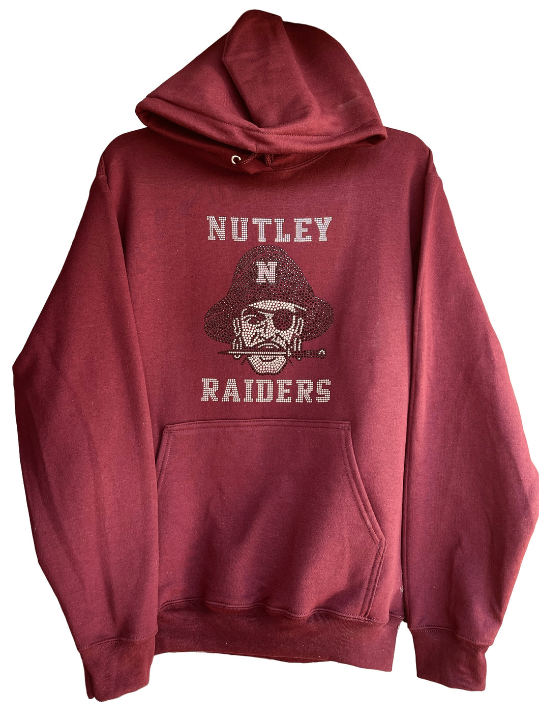 RAIDERS RHINESTONE HOODIE