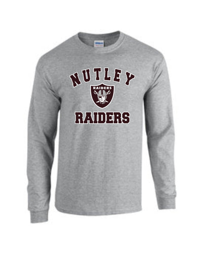 Nutley Raiders Football Russell Athletic Cotton Hoodie - Black